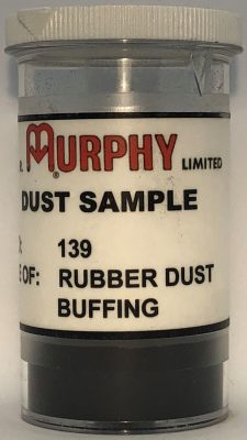 Rubber Dust Buffing