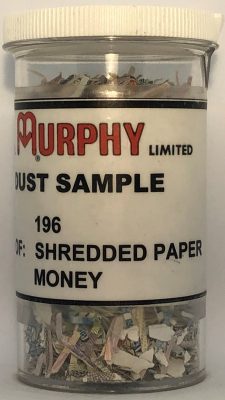 Shredded Paper Money
