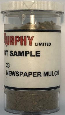 Newspaper Mulch