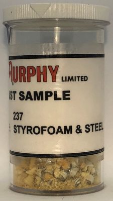 Styrofoam & Steel Dust