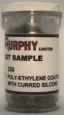 Poly-ethylene Coated with Curred Silicone
